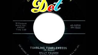 1958 HITS ARCHIVE Tumbling Tumbleweeds  Billy Vaughn [upl. by Finnegan]