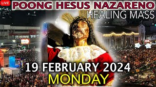 LIVE Quiapo Church Mass Today 19 February 2024 Monday HEALING MASS [upl. by Eeram]