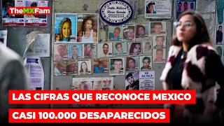 Cifras Alarmantes Revelan 100000 Desaparecidos en México  TheMXFam [upl. by Breed]