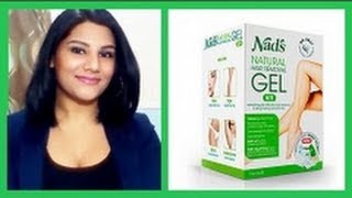 Nads Natural Hair Remover Gel Kit Review [upl. by Faxon364]