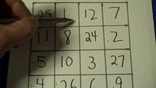 Magic Square Tutorial [upl. by Justine46]