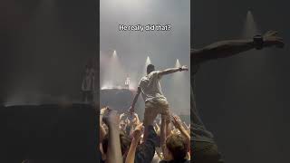 Legendary moment at Travis Scott show in Krakow [upl. by Amena]