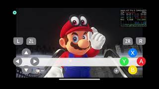 Super Mario Odyssey on iOS Gameplay  Switch Emulator for iOS SudachiYuzu Port [upl. by Hale]