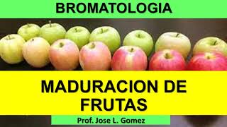 Que químico es el responsable de la maduración de las frutas [upl. by Aicenert]