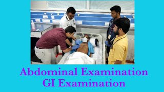 Abdominal Examination  GI Examination  Clinical Examination [upl. by Pembroke]