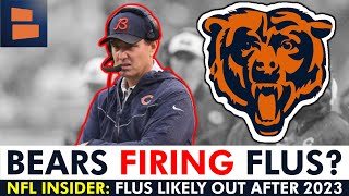 MAJOR Bears Rumors NFL Insider Thinks Matt Eberflus Will Be FIRED Top Bears Head Coach Candidates [upl. by Aniweta]