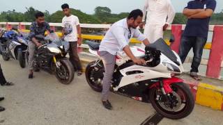 Yamaha R6 in Bangladesh [upl. by Eilraep]