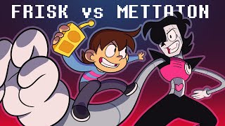 Frisk Vs Mettaton Animation [upl. by Beaver43]