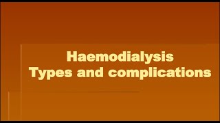 Haemodialysis  Procedure of DIALYSIS  Understanding hemodialysis complications [upl. by Nellda]