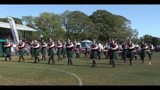 St Laurence OToole Pipe Band at the 2023 European Championships in Aberdeen [upl. by Noslien]