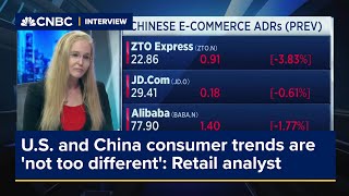 US and China consumer trends are not too different Retail analyst [upl. by Day455]