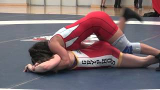 2016 Brock Open FW48kg Farrantina Gatta Brock vs Natasssya Lu Guelph [upl. by Anrapa]