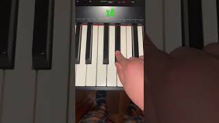 screwed fnf piano tutorial piano daveandbambi [upl. by Swihart]