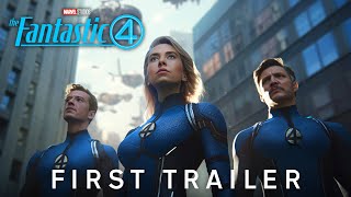 Marvel Studios The Fantastic Four – First Trailer 2025 Pedro Pascal Vanessa Kirby [upl. by Lachish]