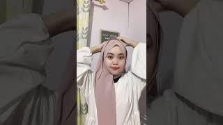 TUTORIAL PASHMINA MENUTUP DADA  ANGGUN DAN CANTIK  shorts bantusubscribe tutorialhijab [upl. by Bowles526]