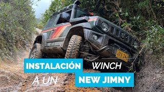 En el taller Instalando un Warn Axon en un Suzuki New Jimny Y hablando de cosas varias [upl. by Hamachi]