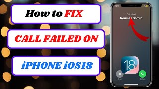 how to fix call failed on iphonehow to stop call failed on iphone2024 [upl. by Helaine168]