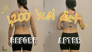 I tried the 1200 kcal diet for a week [upl. by Adleme3]