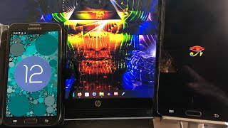 Android 12 CRDROID amp Lineageos 191 Samsung Note 2 amp 3 Install amp review [upl. by Worrell]