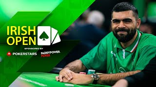 Irish Poker Open DAY 3  Part 1  €1K Main Event  PokerStars [upl. by Nuajed]