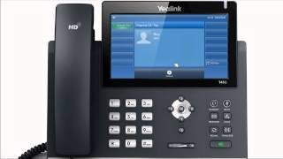 Yealink SIPT48G  Broadsoft Directory amp Call Log [upl. by Forcier]