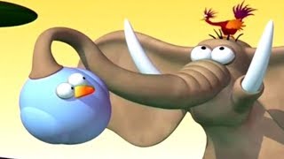 Cartoon Gazoon  Мультфильм Газун  Elephant goes Bowling  Боулинг  Cartoons For Children [upl. by Yhtimit]