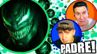 NEIKER vs PADRES ENORMES con bots 😎 AGARIO PokeR988TV [upl. by Anirda]