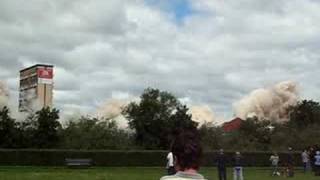 Shawbridge Pollokshaws demolition Sun 20th July 2008 [upl. by Sirromed]