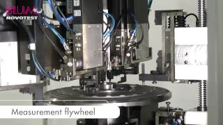 Multipoint Gauging Machine for flywheels  MehrstellenMessmaschine für Schwungräder  BlumNovotest [upl. by Leahcimnaes]