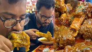 Eating Spicy NalliNihariPaya With Paratha amp Naan Roti at Food Village Palli Biddut Savar [upl. by Solegna]