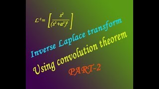 Convolution theorem finding inverse Laplace transform examplePART2 by easy maths easy tricks [upl. by Briny]