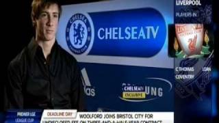 Fernando Torres Signs For Chelsea [upl. by Anaahs]