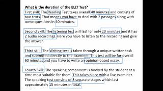 What is OIETCELLT Test [upl. by Tohcnarf]