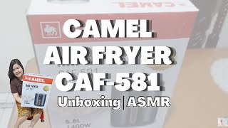 CAMEL Air Fryer CAF 581  Unboxing  ASMR [upl. by Ylatfen]