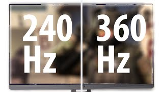 240Hz vs 360Hz  Farkı Anlamak Mümkün mü CES 2020 19 [upl. by Einram]