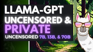 LlamaGPT Access Uncensored LLAMA 2  SelfHosted Offline Private and FREE Install Tutorial [upl. by Jeremias797]