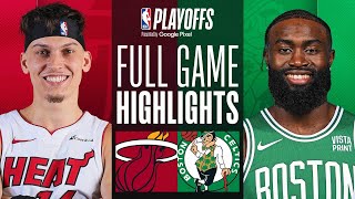 8 HEAT at 1 CELTICS  FULL GAME 2 HIGHLIGHTS  April 24 2024 [upl. by Kcirevam]