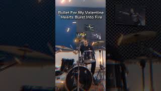 Bullet For My Valentine  Hearts Burst Into Fire drum cover drumcover bulletformyvalentine shorts [upl. by Yrro]