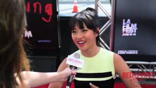 Haley Tju Interviewed at MTVS Scream Premiere at LA Film Festival 2015 MTVScream LAFF [upl. by Assenaj]