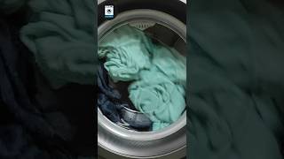 Washing Soft Fluffy Blankets ASMR  Synthetic 30° of Electrolux asmr washingmachine cleantok [upl. by Farkas]