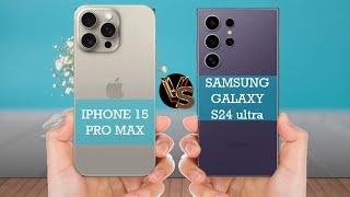 iPhone 15 Pro Max VS Samsung Galaxy s24 ultra world 🌎 famous Mobile JB tech royalty [upl. by Ttreve241]