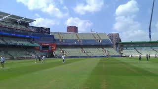 Edgbaston stadium from outfield [upl. by Ahtreb]