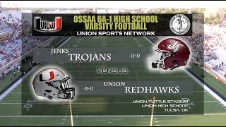 FOOTBALL vs Jenks [upl. by Dafodil]