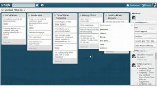 Using Trello to Manage Multiple Projects [upl. by Jenkel806]