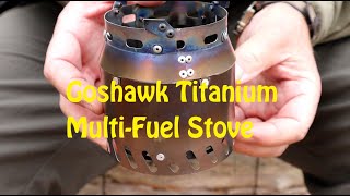 Goshawk Titanium MultiFuel woodgas Stove [upl. by Jarrell]