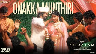 Onakka Munthiri  Hridayam  Malayalam Movie  Karaoke [upl. by Balthazar]