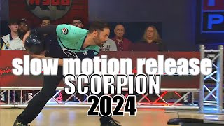 2024 SCORPION Slow Motion Bowling Releases  PBA Bowling [upl. by Pronty]