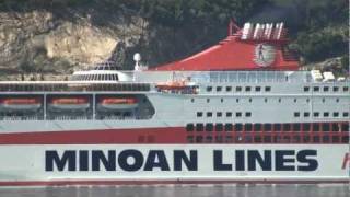 Olympia Palace  Minoan Lines  NetFerrycom [upl. by Eirollam]