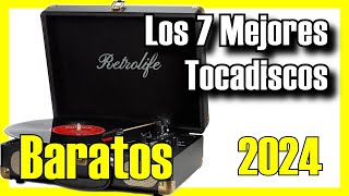 🎵🔥 Los 7 MEJORES Tocadiscos BARATOS de Amazon 2024✅CalidadPrecio Vinilo  Buenos y Económicos [upl. by Zeiler556]