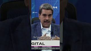 US sanctions 16 Maduro allies over disputed presidential election  VOA News shorts [upl. by Eboh]